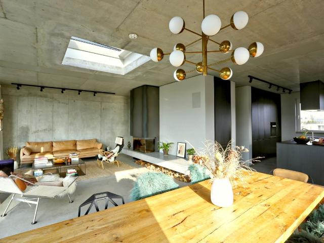 Unique Designer Penthouse with Sauna and Roof Terrace, Berlin Amsterdam Apartments for Rent
