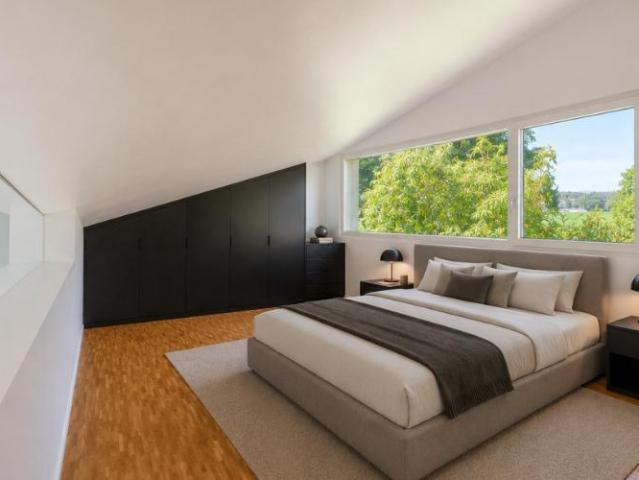 UNIQUE Freistehende Architektenvilla mit Pool in Le Mont sur Lausanne