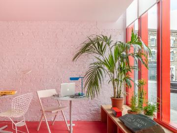Unique Modern Studio w/ Coworking + Terrace Has an Apartment