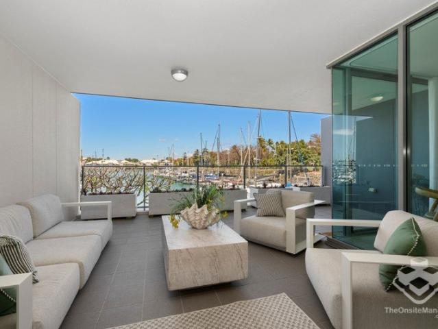 Unique Stanton Two Bedroom with Marina Balcony & Strand Courtyard superbly renovated/water views/breezes & so much space