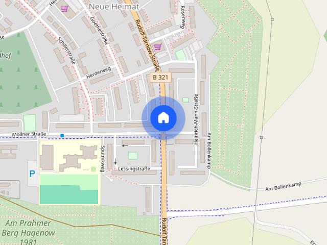 Unrenovierte 2,5 Zimmer zur günstigen Miete!