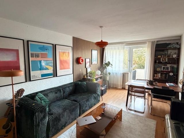Untermiete 70m2 fully furnished apartment with two balconies