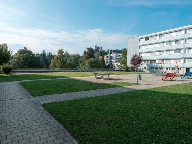 Unterkunft in einer ruhigen und grünen Gegend