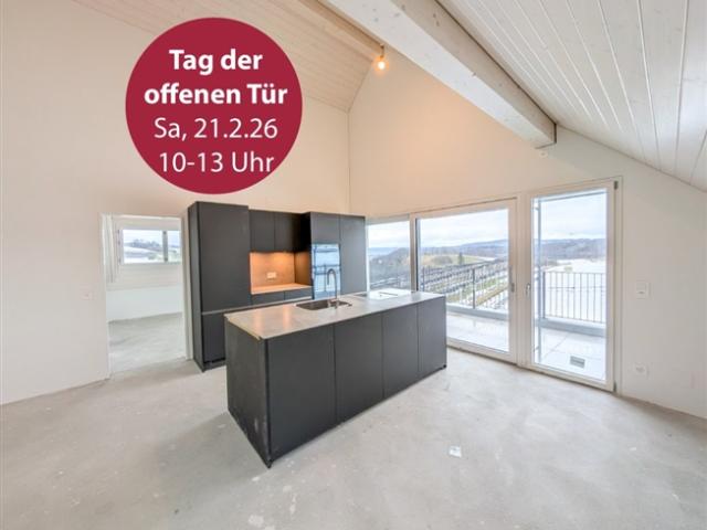 Unverbaubare Sicht in die Landwirtschaftszone und den Uetliberg garantiert!