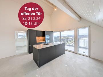 Unverbaubare Sicht in die Landwirtschaftszone und den Uetliberg garantiert!