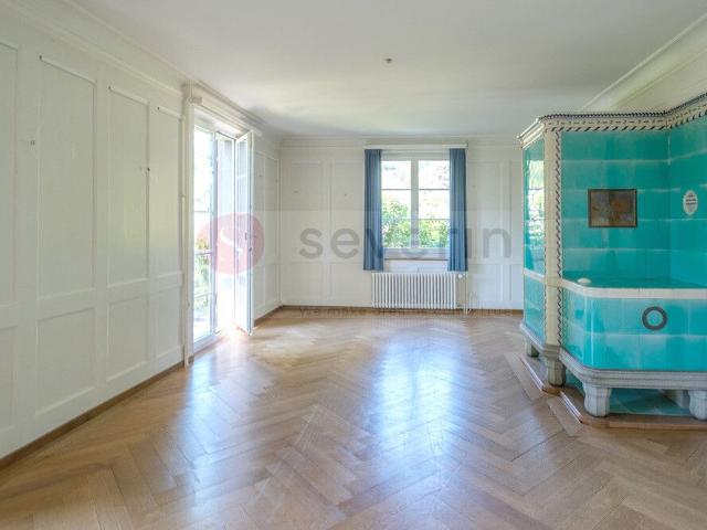 UNWEIT EGLISAU HISTORISCHE VILLA MIT GARTENPARADIES 180M2 8.5 ZIMME