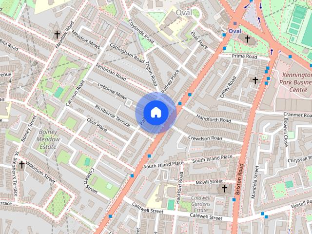 Usborne Mews, London, UK, SW8