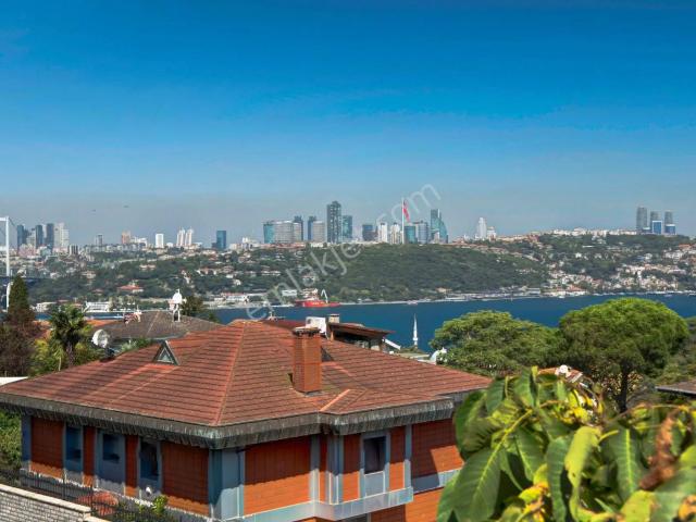 Üsküdar Beylerbeyi 'nde 1200 M2 Bahçeli Boğaz Manzaralı Kiralık Villa