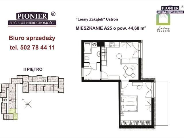 Ustroń Hermanice: Słoneczne 2 pokoje blisko lasu