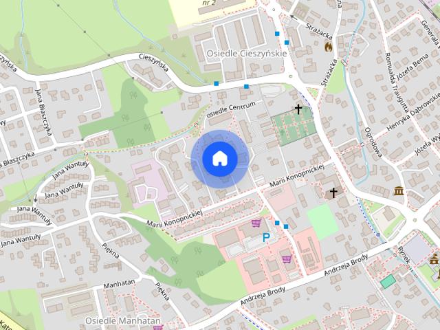 Ustroń, os. Centrum, 3 pokoje, 55m2, II Piętro