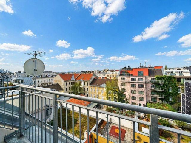 Up nach oben! Befristet vermietete Maisonette Dachgeschosswohnung mit westseitiger Terrasse in angenehmer Ruhelage
