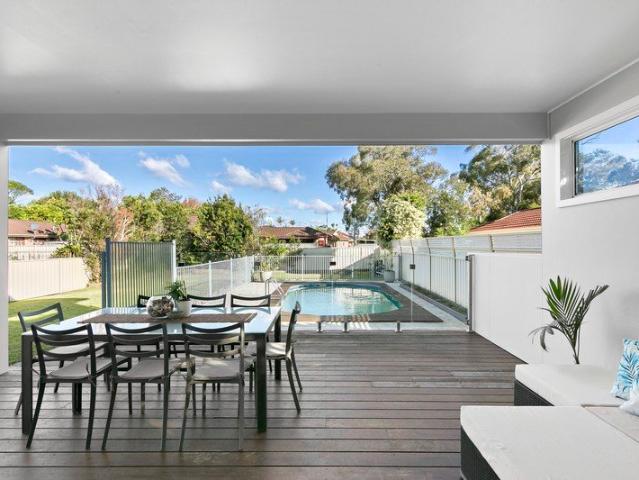 Updated north facing home for enviable family living