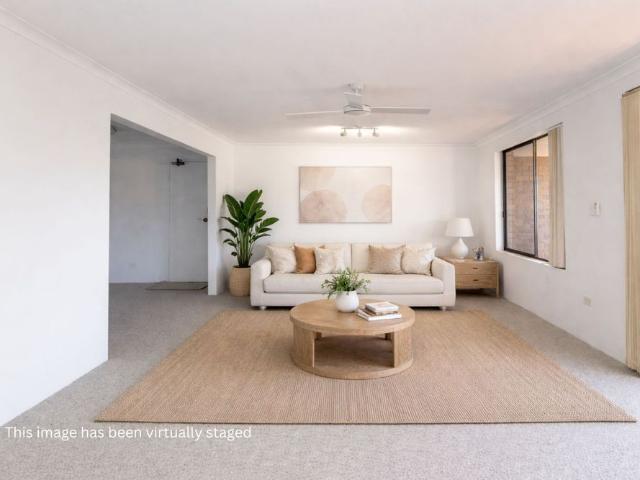 Updated 2 Bedroom unit with filtered views of the water in Little Beach Nelson Bay