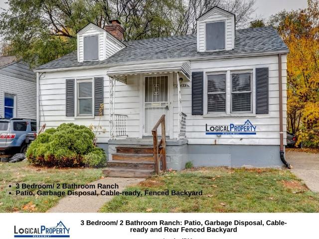 Available Immediately | Updated 3 BR, 2 BA Detroit Rental