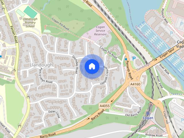 Uplands Crescent, Llandough