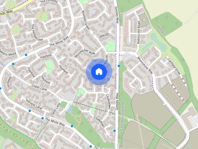Uplands, Stevenage, Hertfordshire, SG2