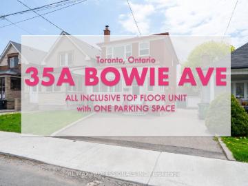 Upper 35A Bowie Avenue in Toronto: Briar Hill Belgravia House for lease Toronto W04: MLS®# W13478738