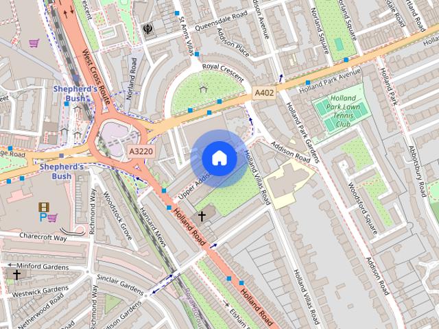 Upper Addison Gardens, Holland Park