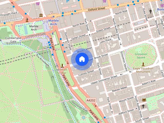 Upper Brook Street, Mayfair, London, W1K