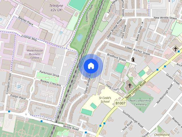 Upper Bridge Road, Chelmsford, Essex, CM2