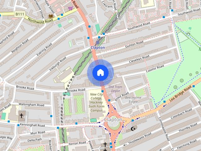 Upper Clapton Road, Clapton, Hackney, London, London, E5