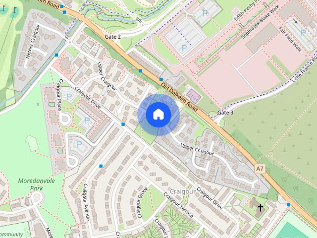 Upper Craigour, Little France, Edinburgh, EH17