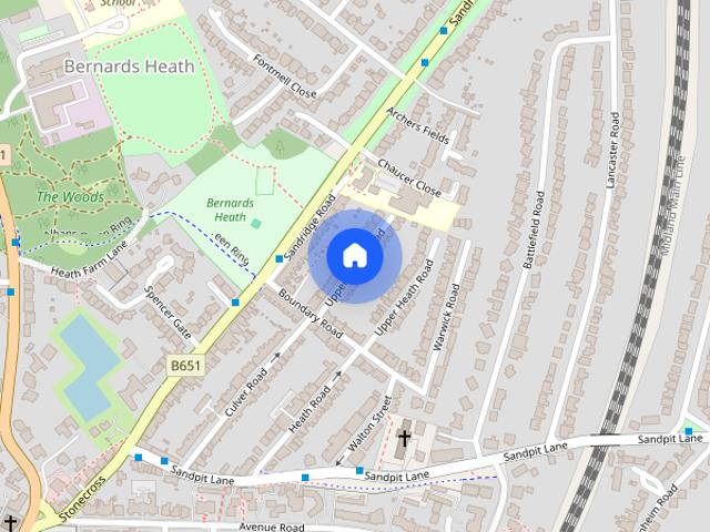 Upper Culver Road, St Albans, Herts, AL1