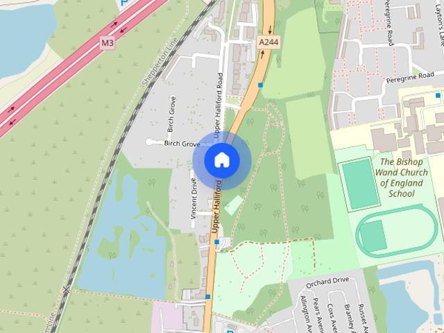 Upper Halliford Road, Shepperton, TW17