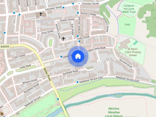 Upper Holly Walk, Leamington Spa