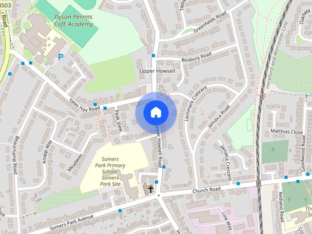 Upper Howsell Road, WR14