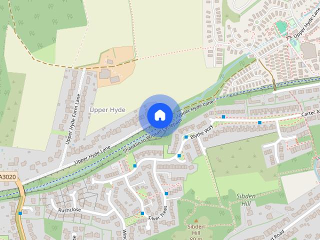 Upper Hyde Lane, Shanklin, PO37