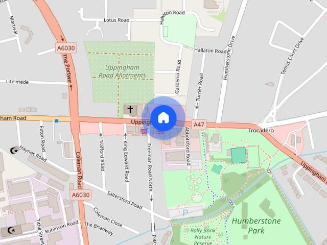 Uppingham Road, Leicester, LE5