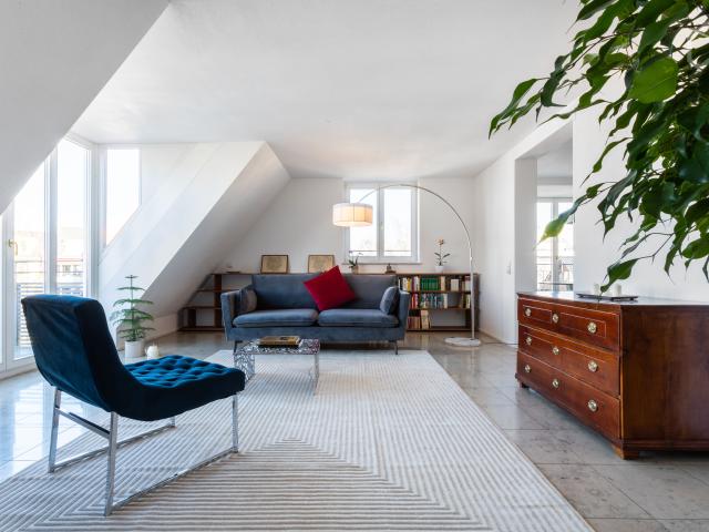 Upscale apartment with views over Pasing pets allowed
