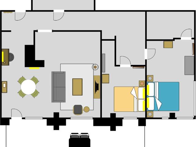 Upscale Charlottenburg 2BR near KaDeWe & Kurfürstendamm, Berlin Amsterdam Apartments for Rent