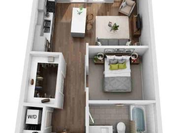 Uptown & Main 2 Bedroom Apartment for Rent at 2633 55th St S, Fargo, ND 58104