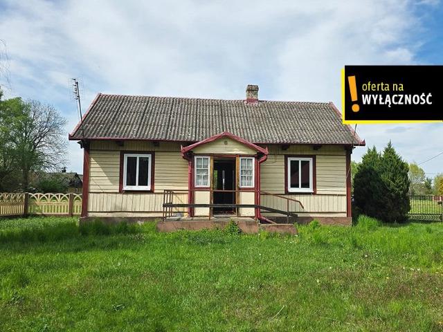 Zapraszam do urokliwego siedliska 60 m² z dużą działką 1 ha w Borkach