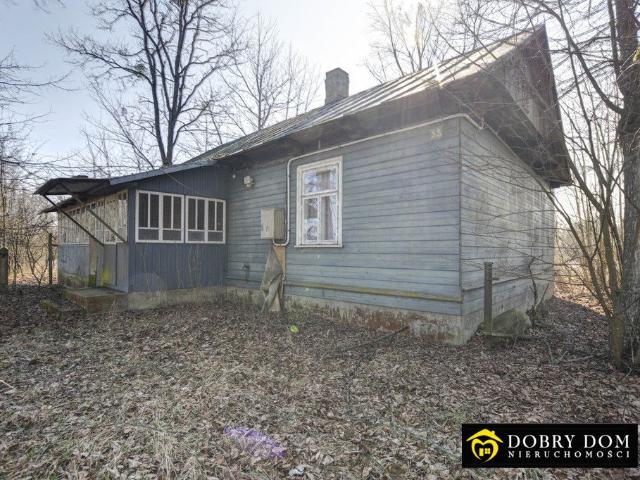 Do sprzedania urokliwe siedlisko 90 m² z lasem i rzeką