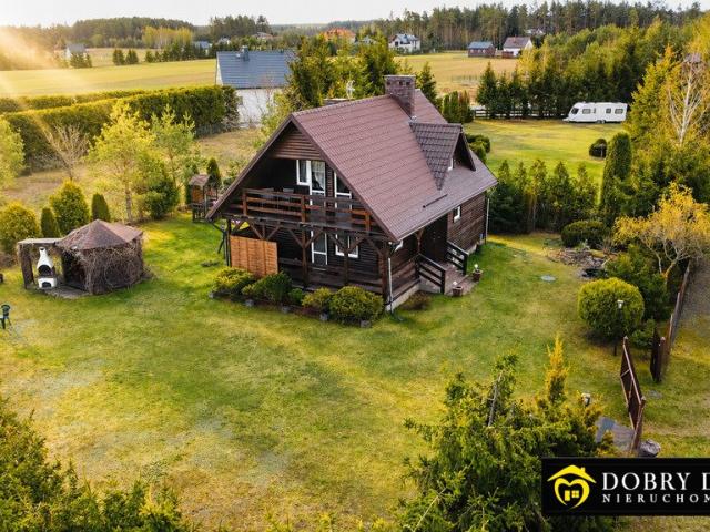 Urokliwy dom 132 m² z ogrodem, blisko jeziora