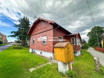 Urokliwy drewniany dom z potencjałem, 70 m², Zarszyn