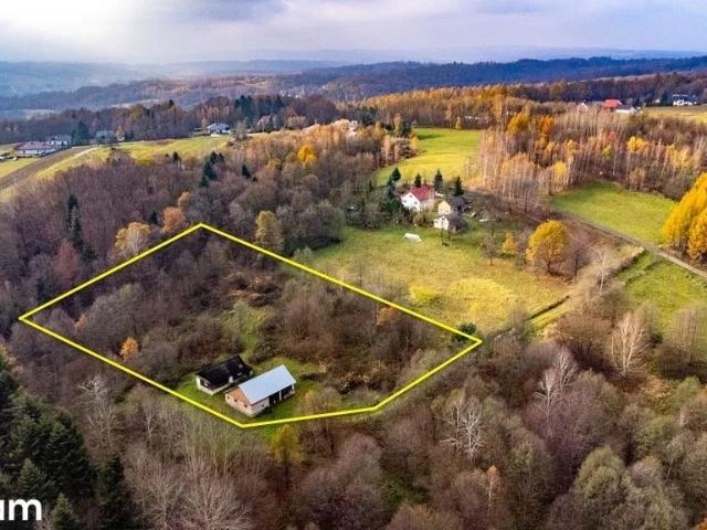 Urokliwy dom drewniany 80 m2 z potencjałem