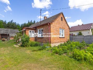 Urokliwy dom z cegły, 60 m², działka 921 m², Żupawa