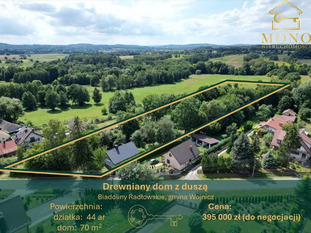 Urokliwy dom z historią, 44 arów, własna studnia