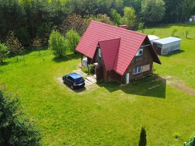 Urokliwy domek 75 m2 na 1,08 ha lasu w Gogolowie