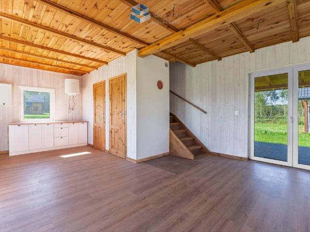 Urokliwy domek nad jeziorem Ruda Woda 60 m²