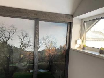 Urokliwy domek nad Sanem z altanką i kajakami
