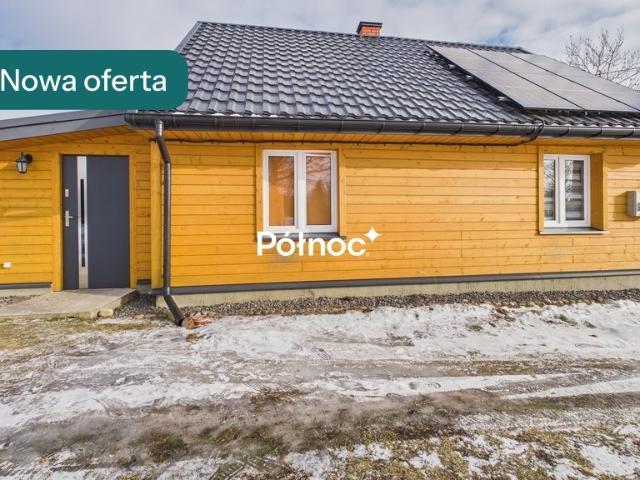 Polecam urokliwy drewniany domek 59 m2 z solarami i remontem