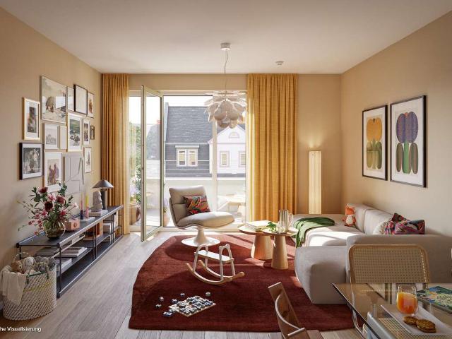 Urban und kompakt: 1 Zimmer Wohnung mit großzügiger Loggia