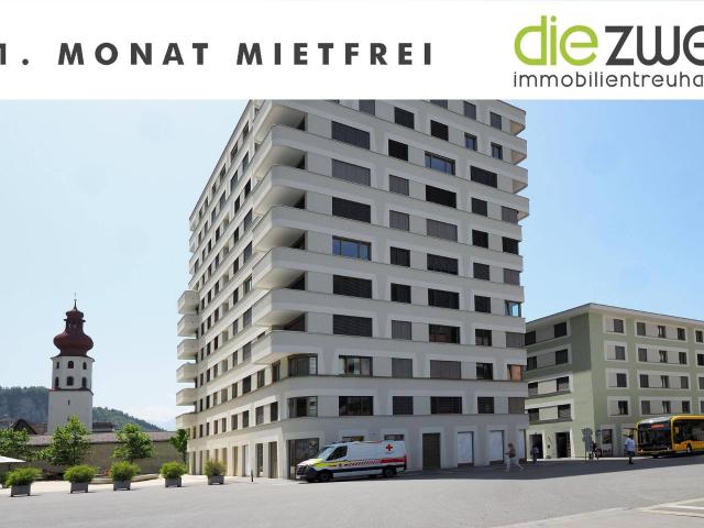 Urban und modern Wohnen in Feldkirch: Ihr neues Zuhause in der Bahnhofcity Top 01