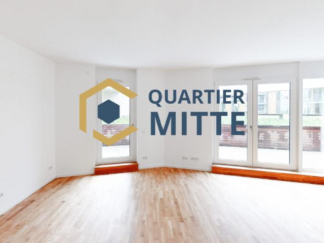 Urban wohnen: Attraktive 2 Zimmer Wohnung mit Terrasse