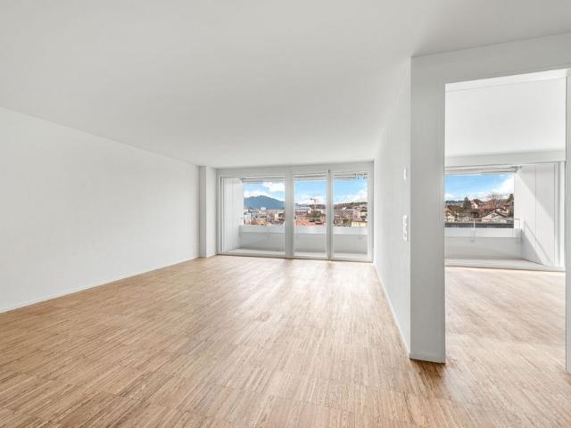 Urban wohnen im Herzen von Emmen moderne 2.5 Zimmer Wohnung mit Balkon